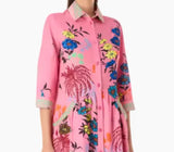 Shirtdress Anjuna Licia Long Shirtdress Pink M / Pink Apoella