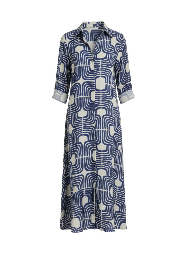 Shirtdress Lenny Niemeyer Side Slit Long Shirtdress Paros Apoella