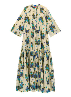Shirtdress Lisa Corti Rambagh Cotton Shirtdress Ivory Apoella