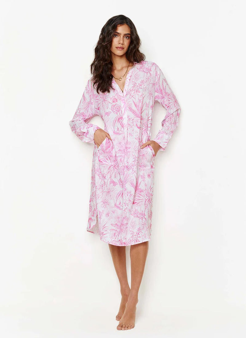 Shirtdress Melissa Odabash Layla Mid Length Shirtdress Exotica Apoella