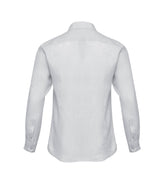 Shirts - Zeus Linen Shirt White Apoella