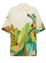 Shirts Alémais Mokshini Linen Shirt Multi Apoella