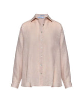 Shirts Apoella Charis Linen Loose Shirt Beige Apoella