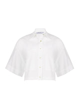 Shirts Apoella Myrto Cropped Shirt White Apoella