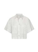 Shirts APOELLA Myrto Cropped Shirt White Apoella