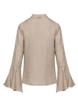 Shirts Apoella Virginia Shirt With Frills Beige Apoella