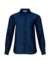 Shirts Apoella Zeus Linen Shirt Denim Apoella