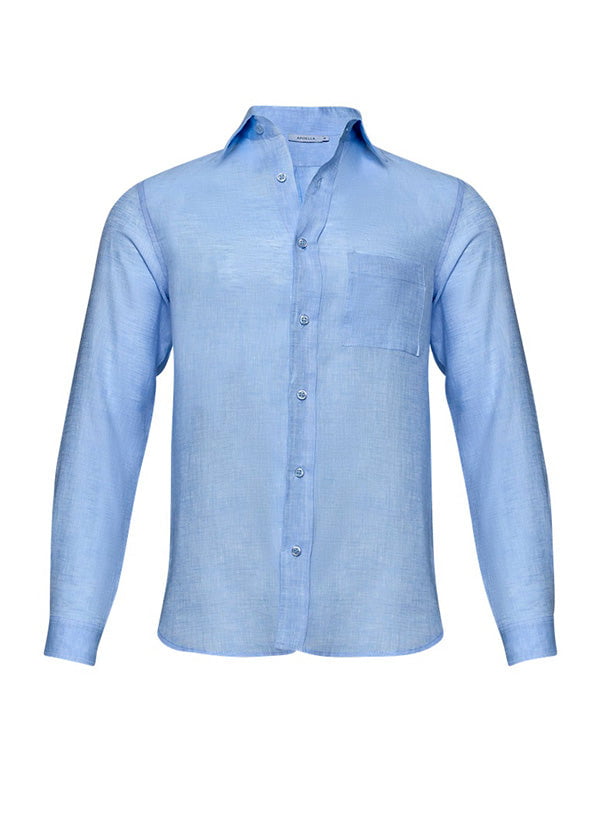 Shirts APOELLA Zeus Linen Shirt Sky Apoella
