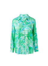 Shirts Melissa Odabash Millie Classic Buttoned Shirt Rainforest Apoella