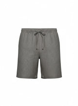 Shorts APOELLA Aries Linen Shorts Khaki Melange Apoella