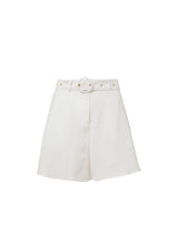 Shorts Apoella Milena Shorts With Belt White Apoella