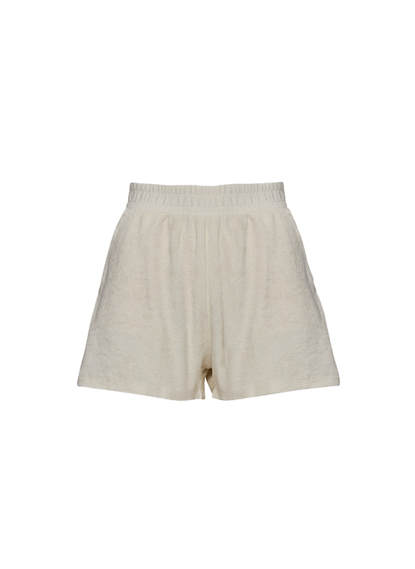 Shorts Asoma Canis Terry Shorts Ivory Apoella