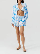 Shorts Melissa Odabash Annie Drawstring Waist Shorts Florian Apoella