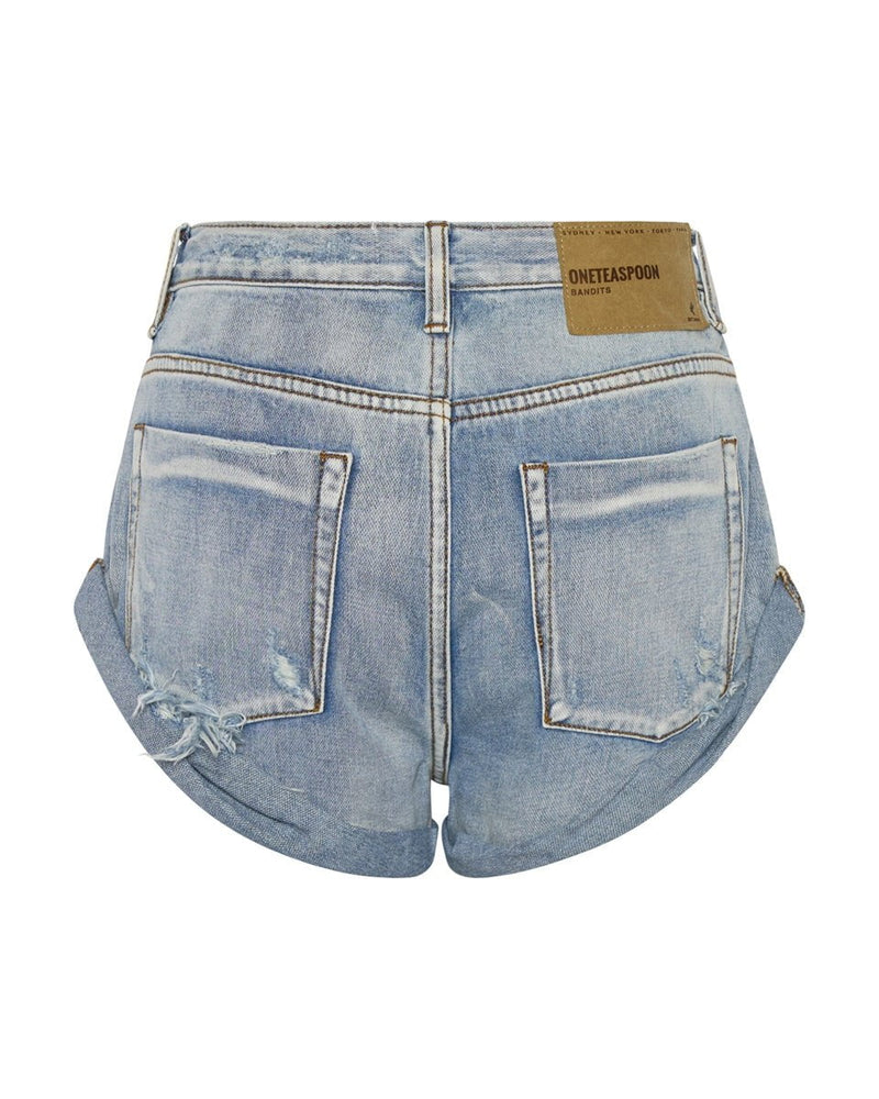 Shorts One Teaspoon Bandit Low Waist Denim Shorts Hendrixe Apoella