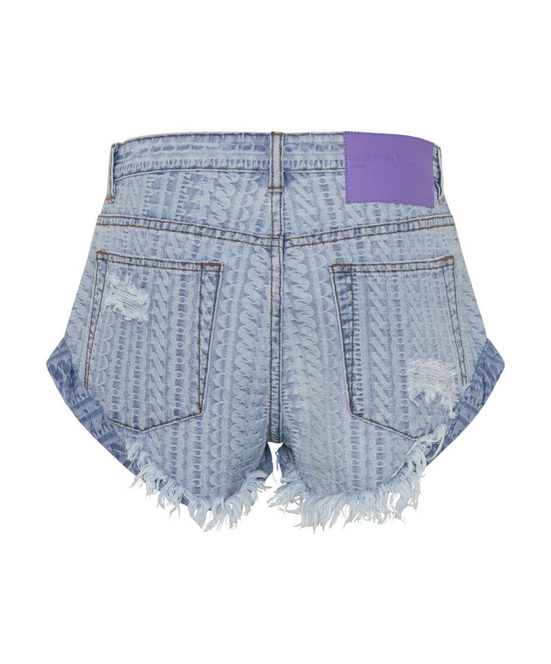 Shorts One Teaspoon Bandit Low Waist Denim Shorts On Repeat Apoella