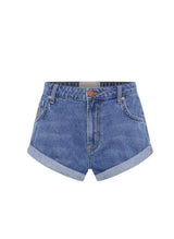 Shorts One Teaspoon Bandits Low Waist Denim Shorts Blue Estate Apoella