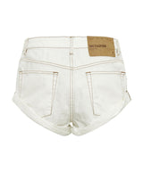 Shorts One Teaspoon Bandits Low Waist Denim Shorts White Beauty Apoella