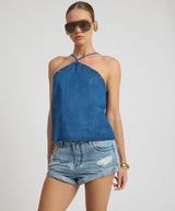 Shorts One Teaspoon Bandits Low Waist Mid Length Denim Shorts Salty Dog Apoella