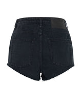 Shorts One Teaspoon The One Fitted Cheeky Denim Shorts Fox Black Apoella