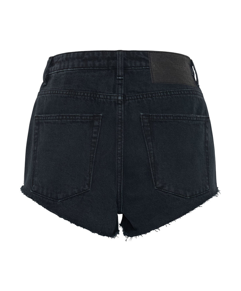 Shorts One Teaspoon The One Fitted Cheeky Denim Shorts Fox Black Apoella