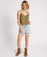 Shorts One Teaspoon Truckers Mid Waist Denim Shorts Fleetwood Denim Apoella