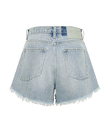 Shorts One Teaspoon Truckers Mid Waist Denim Shorts Fleetwood Denim Apoella