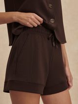 Shorts Varley Atrium High Rise Shorts 4.5 Coffee Bean Apoella