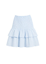 Skirts Apoella Nafsika Smocked Short Skirt Striped Sky Apoella