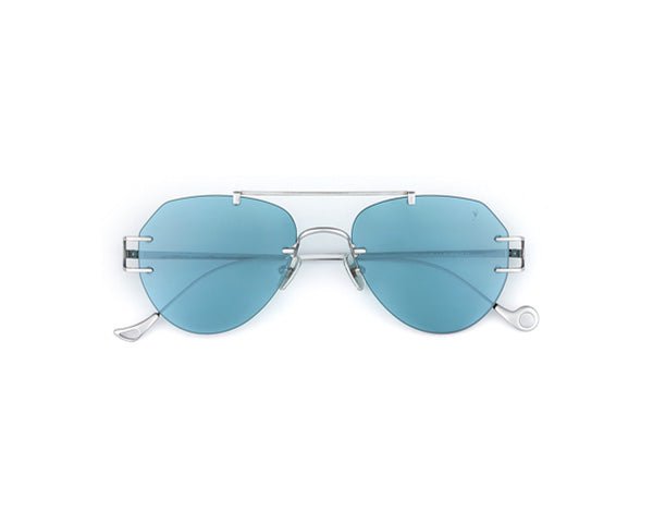 Sunglasses Eyepetizer Flow Light Blue Lenses Silver O/S Apoella