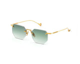 Sunglasses Eyepetizer Panther Fifth Avenue Gold/Green O/S / Green Apoella