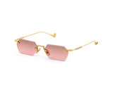 Sunglasses Eyepetizer Tank Gold/Brown Gradient Pink Lenses O/S / Brown Apoella