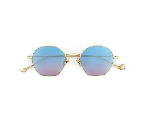 Sunglasses Eyepetizer Triomphe Gold/Blue Pink Violet Gradient Lenses O/S / Blue Violet Apoella