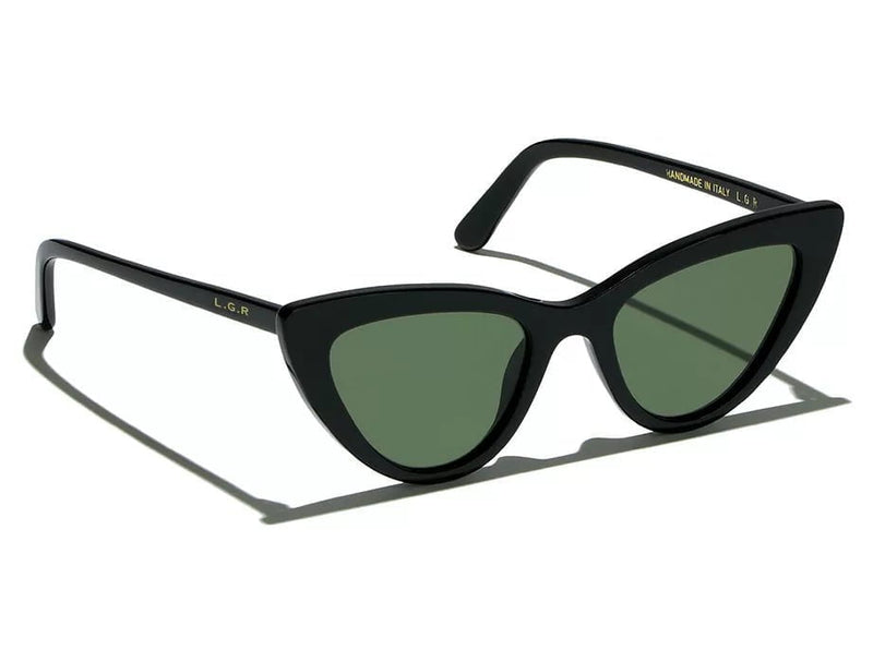 Sunglasses L.G.R. Orchid Green G15 Lenses Black O/S Apoella