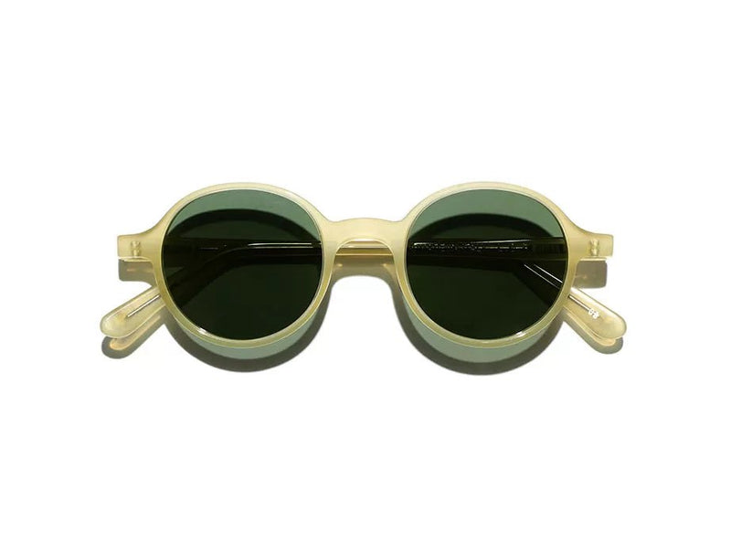 Sunglasses L.G.R. Reunion Flat Green G15 Lenses Honey O/S Apoella