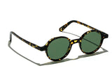 Sunglasses L.G.R. Reunion Flat Green Lenses Havana Scuro O/S Apoella