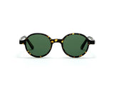 Sunglasses L.G.R. Reunion Flat Green Lenses Havana Scuro O/S Apoella