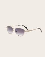 Sunglasses Zeus n Dione Aegina Platinum/ Black O/S Apoella