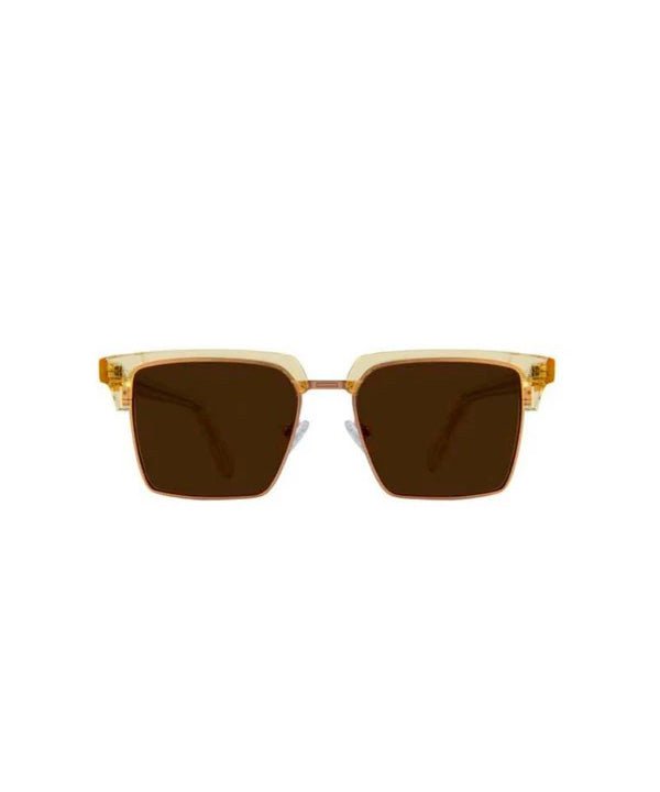 Sunglasses Zeus n Dione Hector Square Sunglasses Champagne O/S / Champagne Apoella