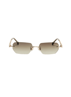 Sunglasses Zeus n Dione Mykonos Gold/Khaki O/S Apoella