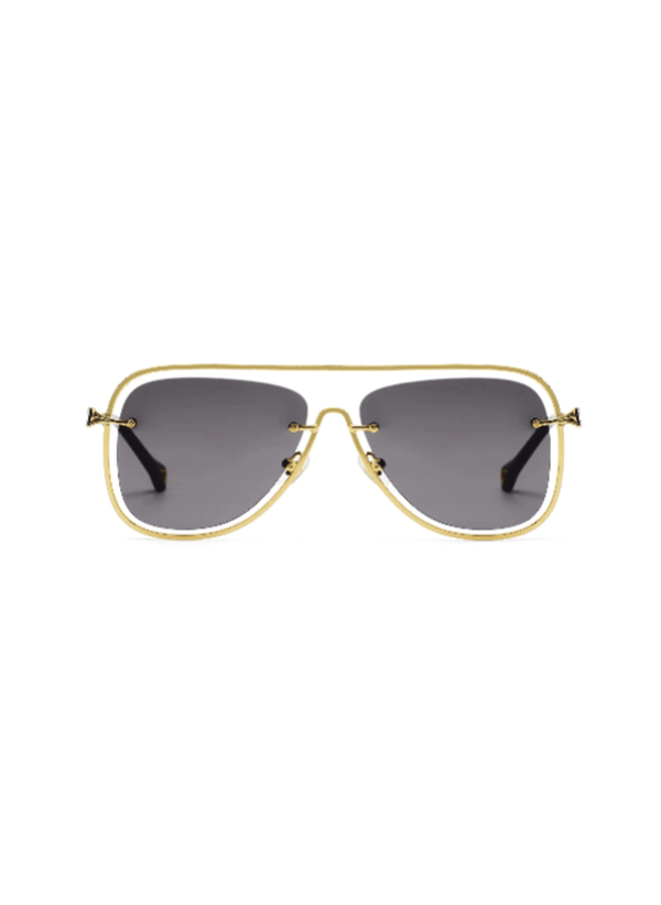 Sunglasses Zeus n Dione Syros Sunglasses Black/Gold O/S Apoella