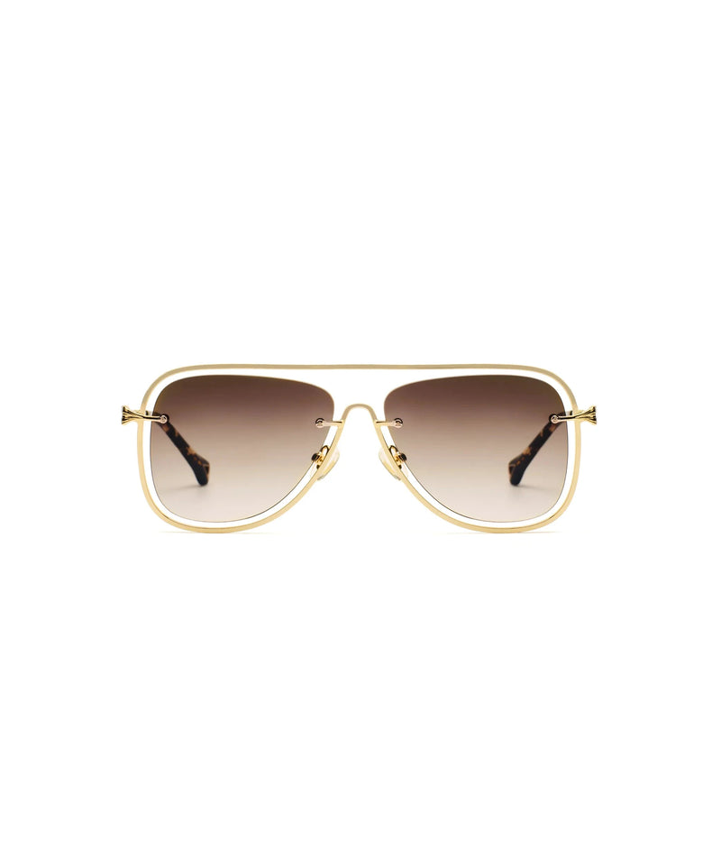 Sunglasses Zeus n Dione Syros Sunglasses Brown Tortoise/Gold O/S Apoella