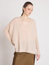 Sweater Absolut Cashmere Camille V Neck Sweater Shell Apoella