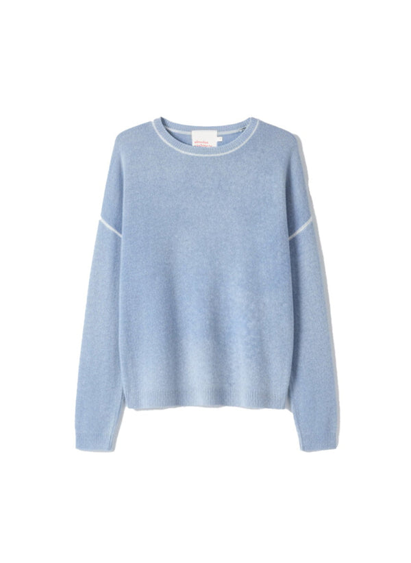Sweater Absolut Cashmere Kayna Crew Neck Tie Dye Sweater Bleach Apoella