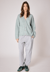 Sweater Absolut Cashmere Ludovica Cardigan Green Water Apoella