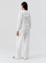 Sweater Melissa Odabash Kyda Terry Hoodie White Apoella
