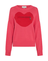 Sweater One Teaspoon Lips Of Love Zip Sweater M / Pink Apoella