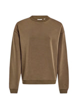 Sweater Varley Coralie Crew Neck Sweater Teak Olive Apoella