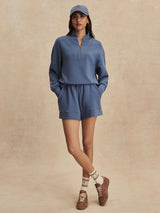 Sweater Varley Davidson Sweater Bijou Blue Apoella