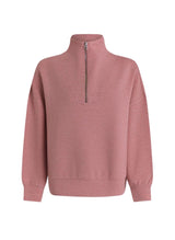 Sweater Varley Hawley Half Zip Sweater Rose Marl Apoella