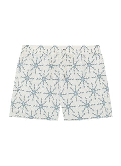 Swimshorts Frescobol Carioca Rio Sol Print Swim Shorts Ecru & Coastal Apoella